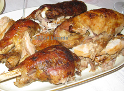 Truthahn - Perú assado